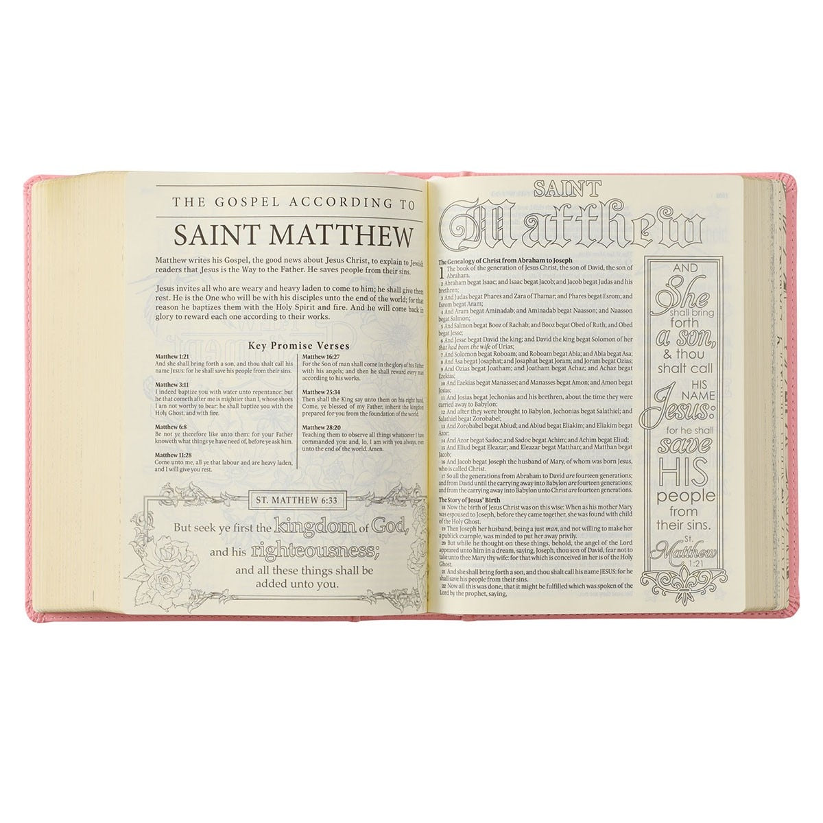 My Promise Bible KJV Faux Leather Hardcover