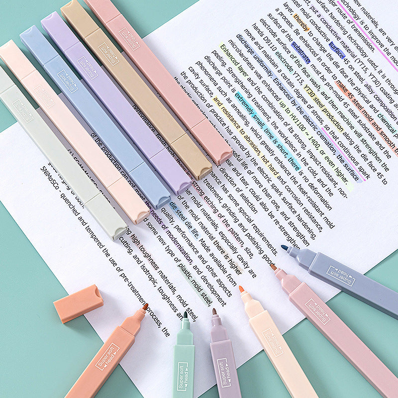 Pastel highlighters (Set of 6) CODE 018