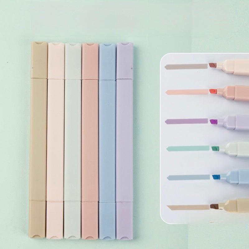 Pastel highlighters (Set of 6) CODE 018