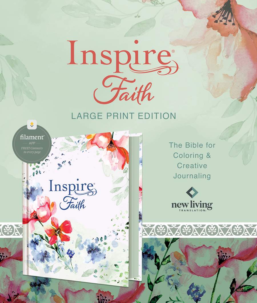Inspire FAITH Bible NLT, Filament Enabled