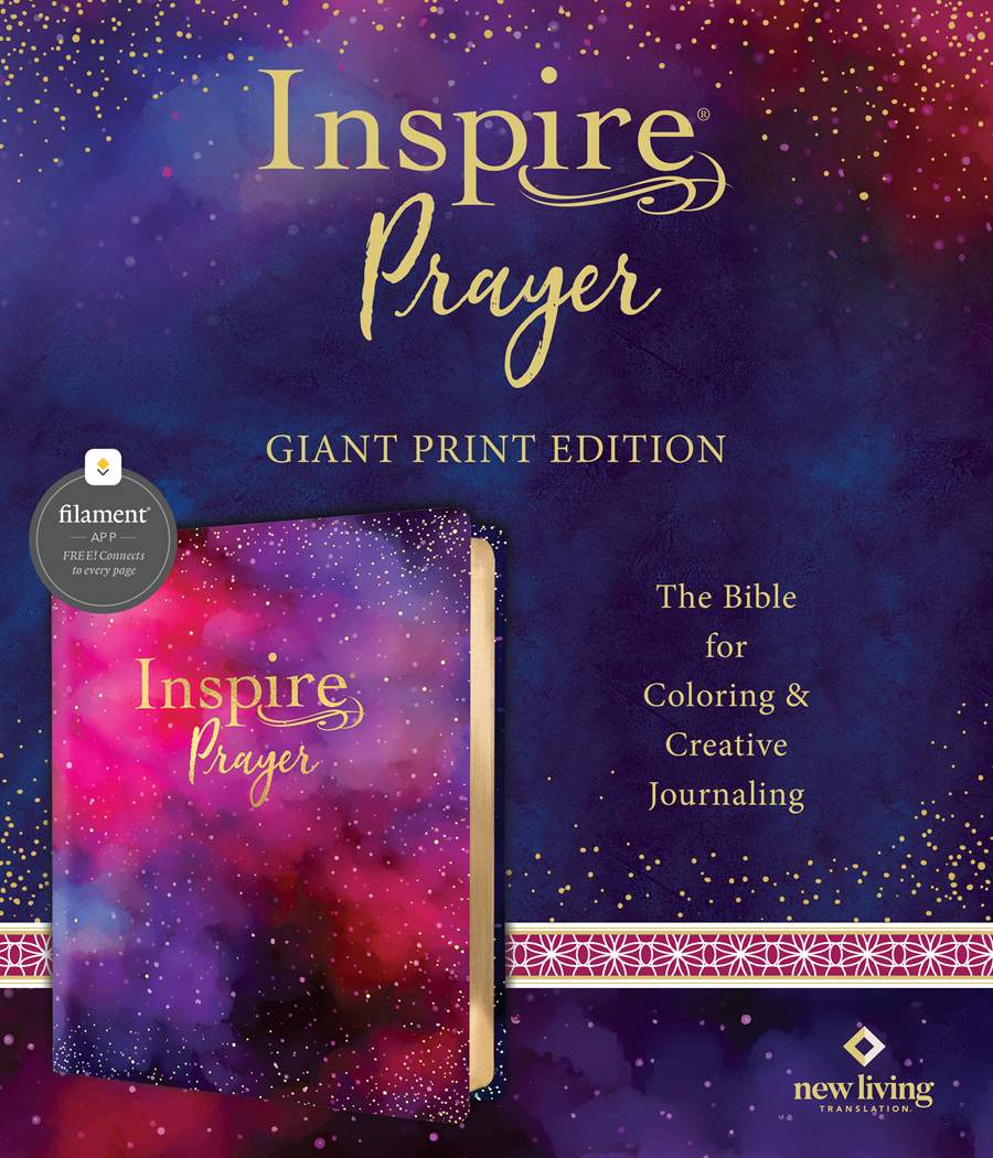 Inspire PRAYER Bible NLT, Filament Enabled