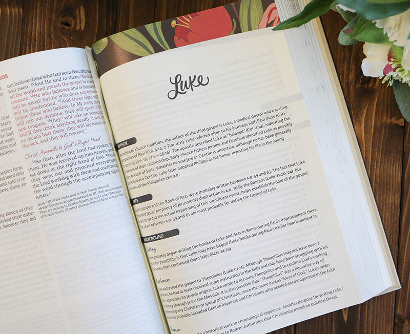 NKJV The Woman's Study Bible: Receiving God's Truth for Balance, Hope, and Transformation (Red Letter, Full-Color Edition)