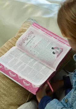 NKJV - SIMPLY CHARMING BIBLE - PINK