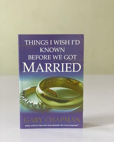 Things I wish I knew before I got married