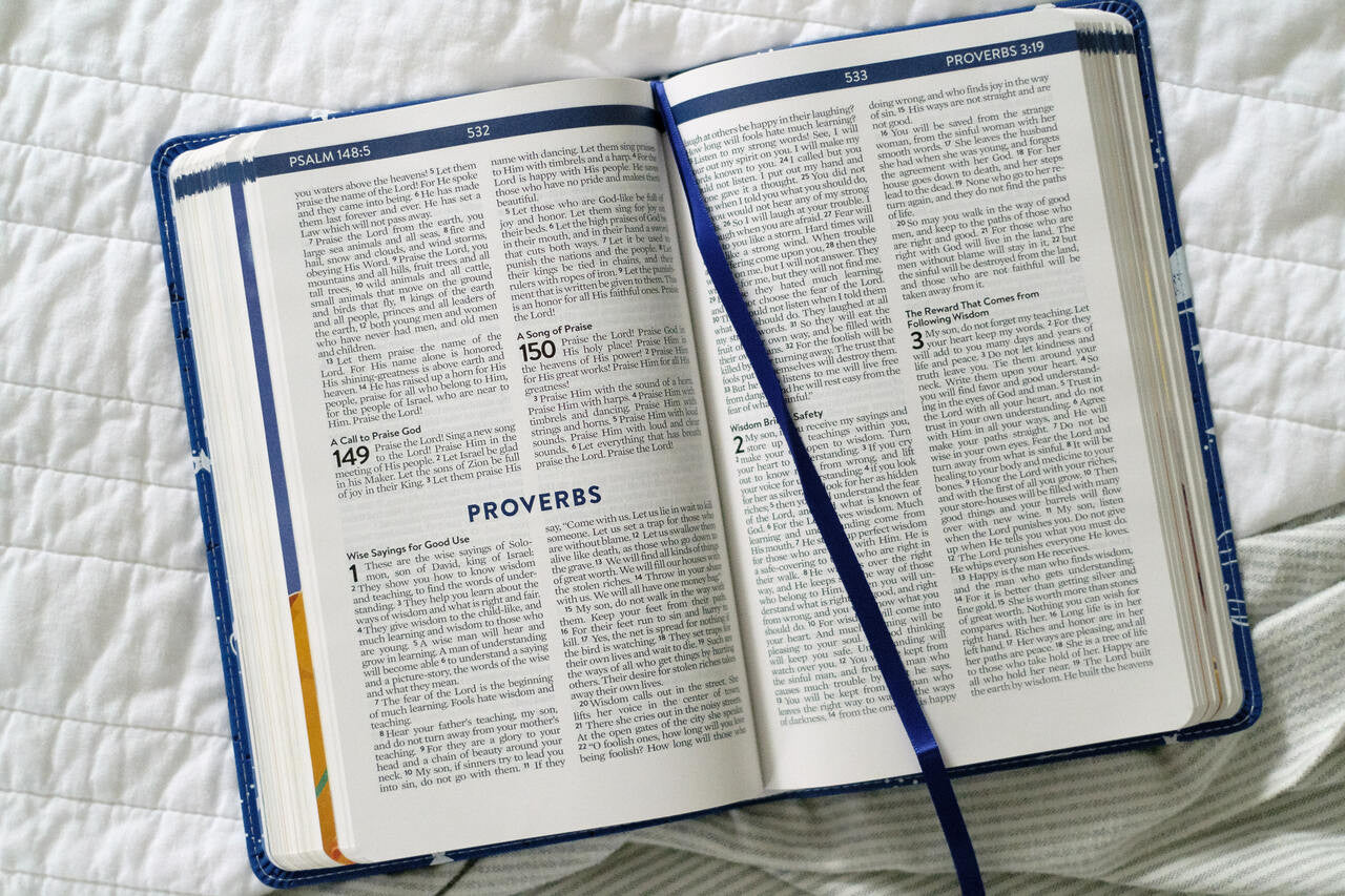 The Kids' Bedtime Devotional Bible: NLV