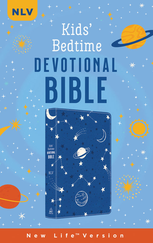 The Kids' Bedtime Devotional Bible: NLV