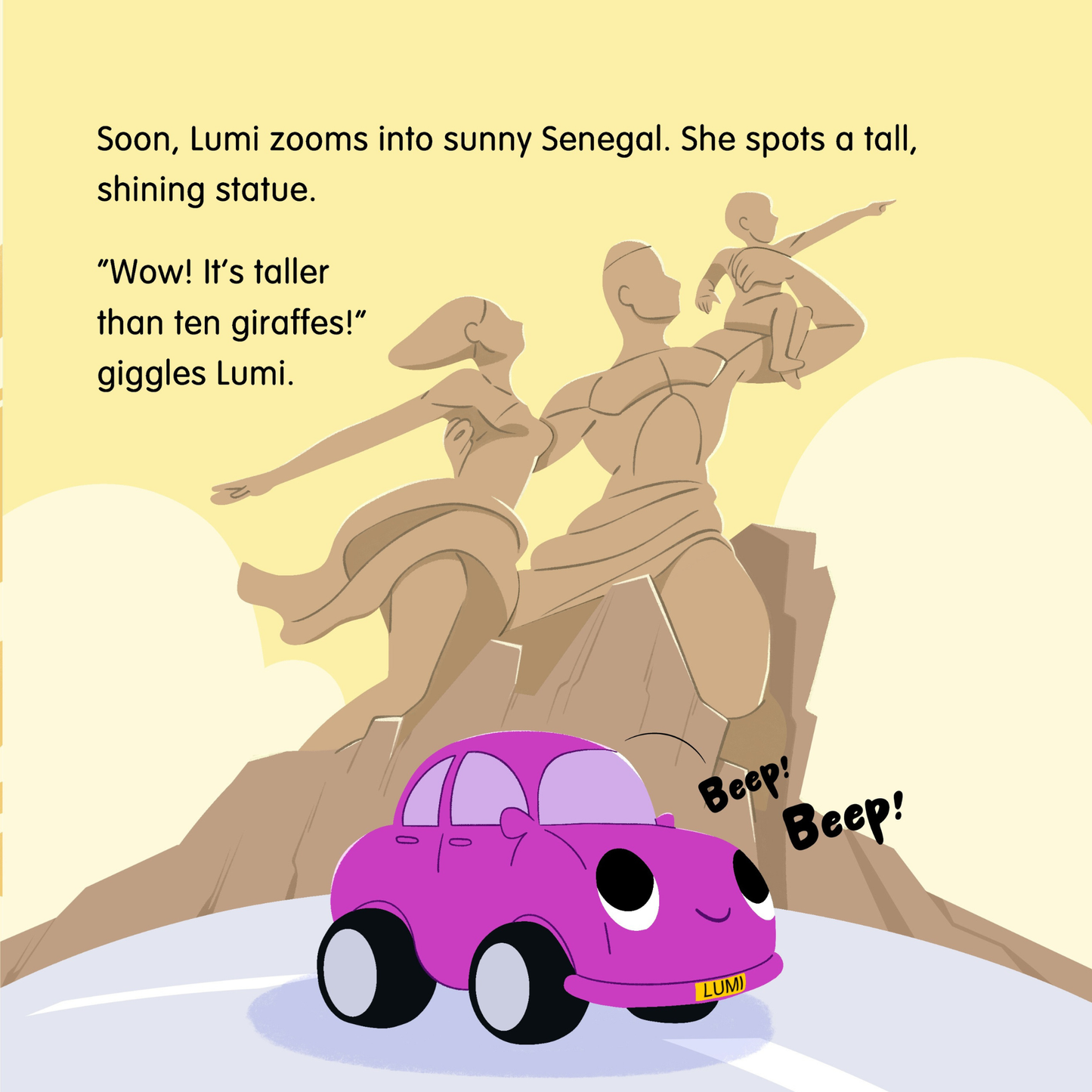 Lumi Drives from London to Lagos